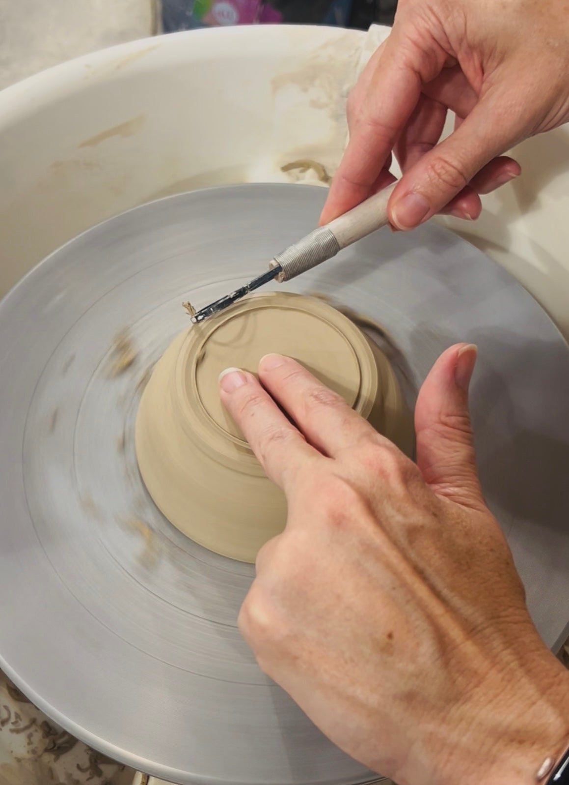 1:1 pottery wheel