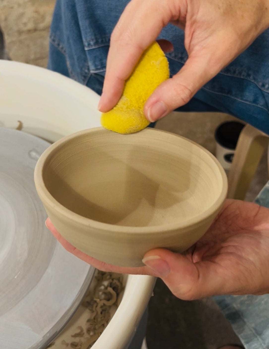 1:1 pottery wheel