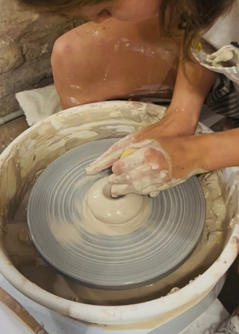 1:1 pottery wheel