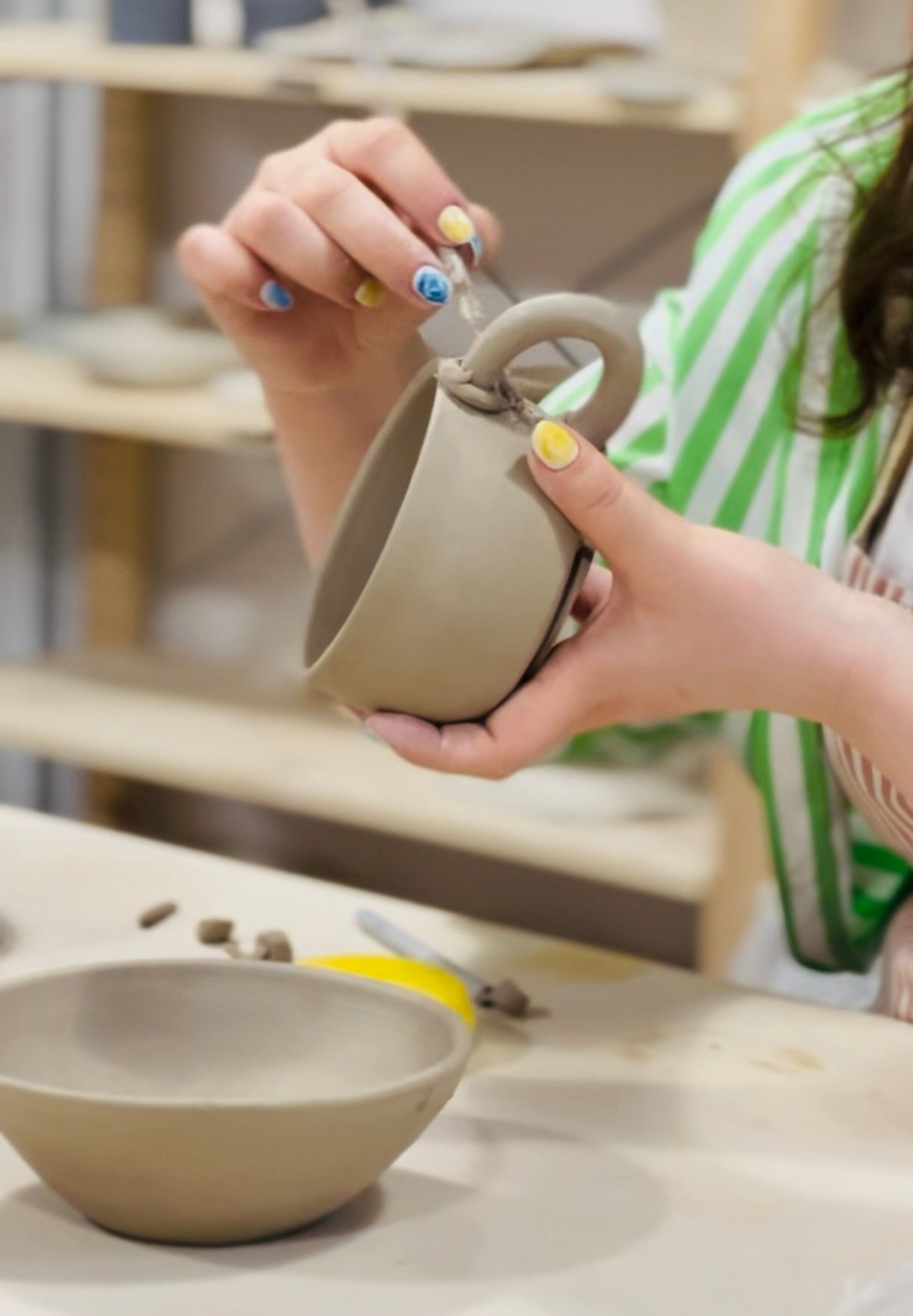 1:1 pottery wheel