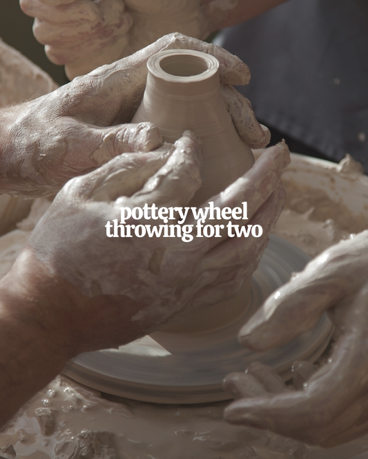 wheel throwing for two