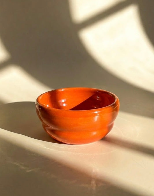 Burnt Orange Bubble Cup