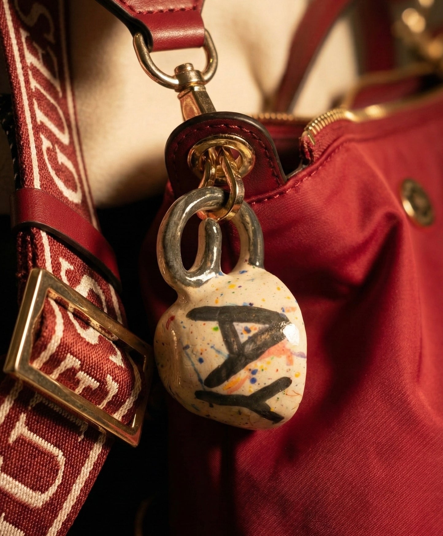 Custom GAY Mug Keychain