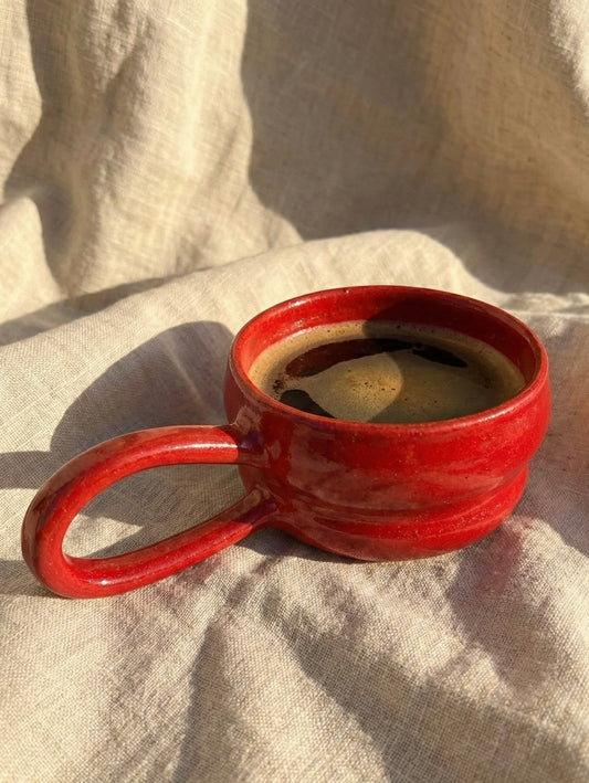 Strawberry Red Bubble Mug (PRE-ORDER)