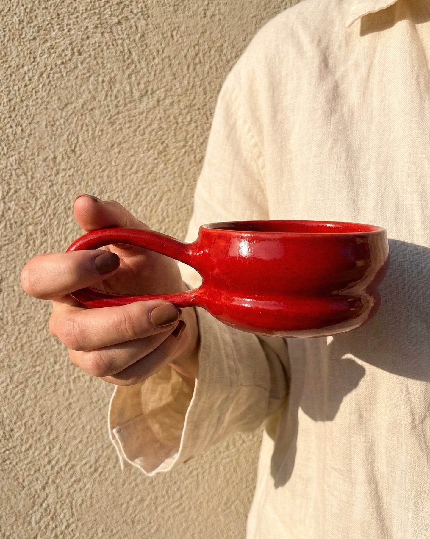 Strawberry Red Bubble Mug (PRE-ORDER)