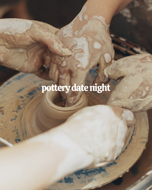 pottery date night
