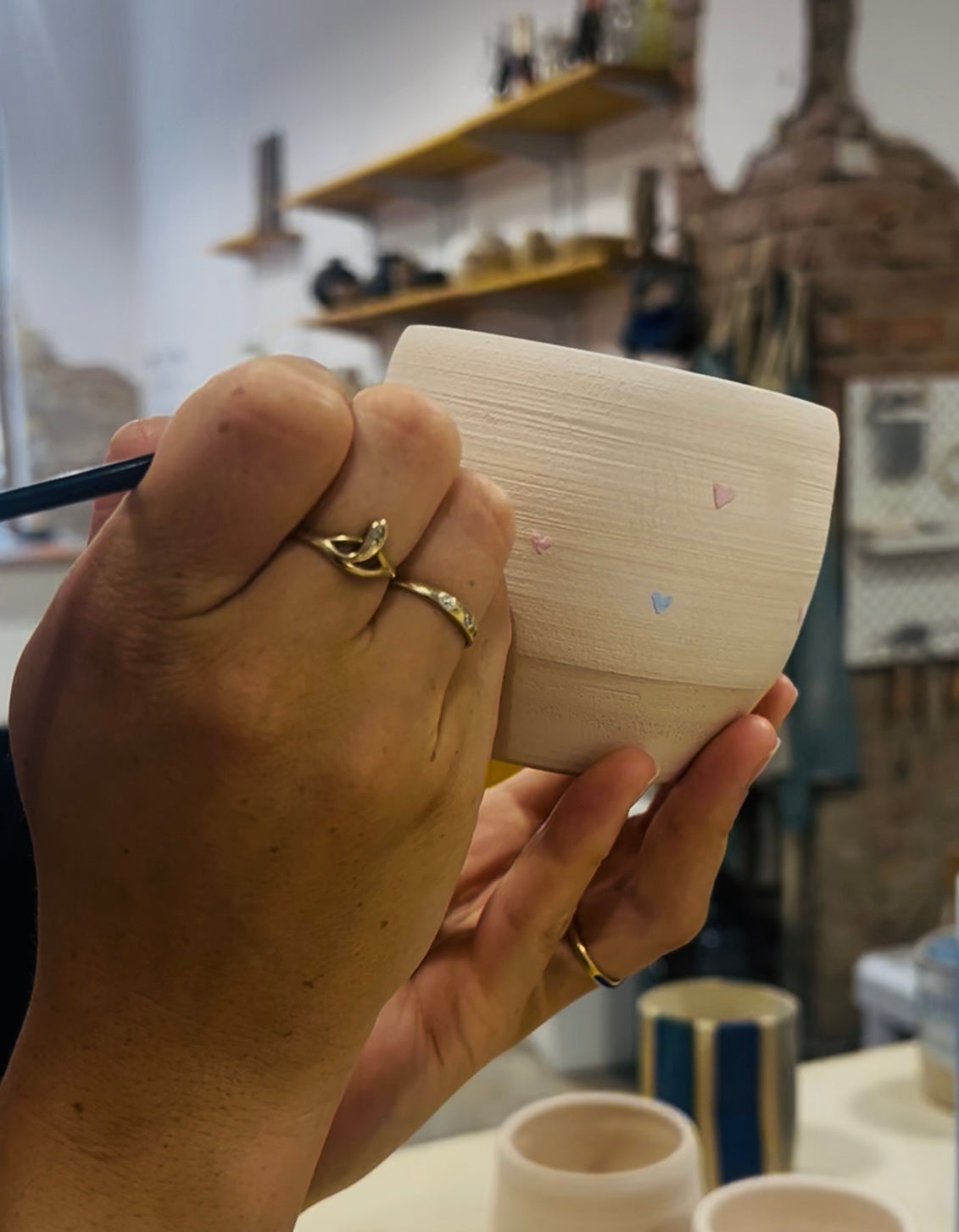 five week pottery throwing course