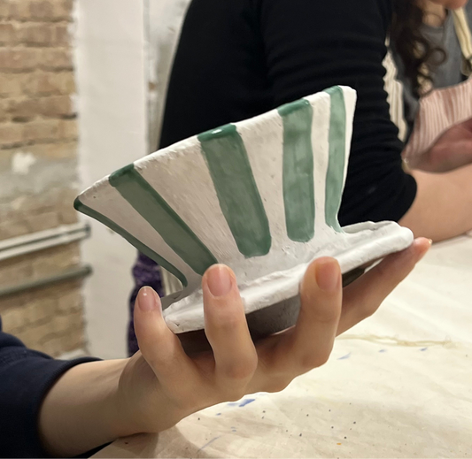 ceramic coffee  pour over set pottery workshop