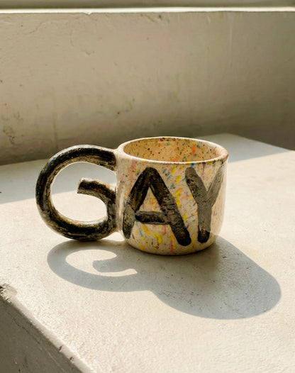 ceramic gay mug