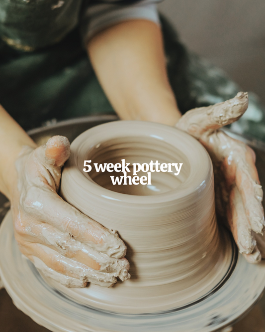 five week pottery throwing course